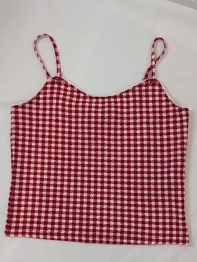 NOISY MAY GINGHAM CAMISOLE SIZE LARGE